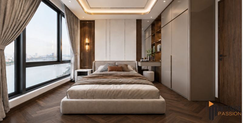 Thiết Kế Thi C&ocirc;ng Nội Thất - Căn Hộ 2+1 Ph&ograve;ng Ngủ Sun Symphony Đ&agrave; Nẵng
