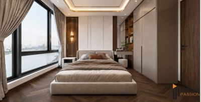 Thiết Kế Thi C&ocirc;ng Nội Thất - Căn Hộ 2+1 Ph&ograve;ng Ngủ Sun Symphony Đ&agrave; Nẵng