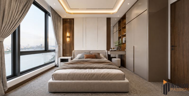 THIẾT KẾ THI C&Ocirc;NG NỘI THẤT CĂN HỘ 2+1 PH&Ograve;NG NGỦ - SUN SYMPHONY Đ&Agrave; NẴNG