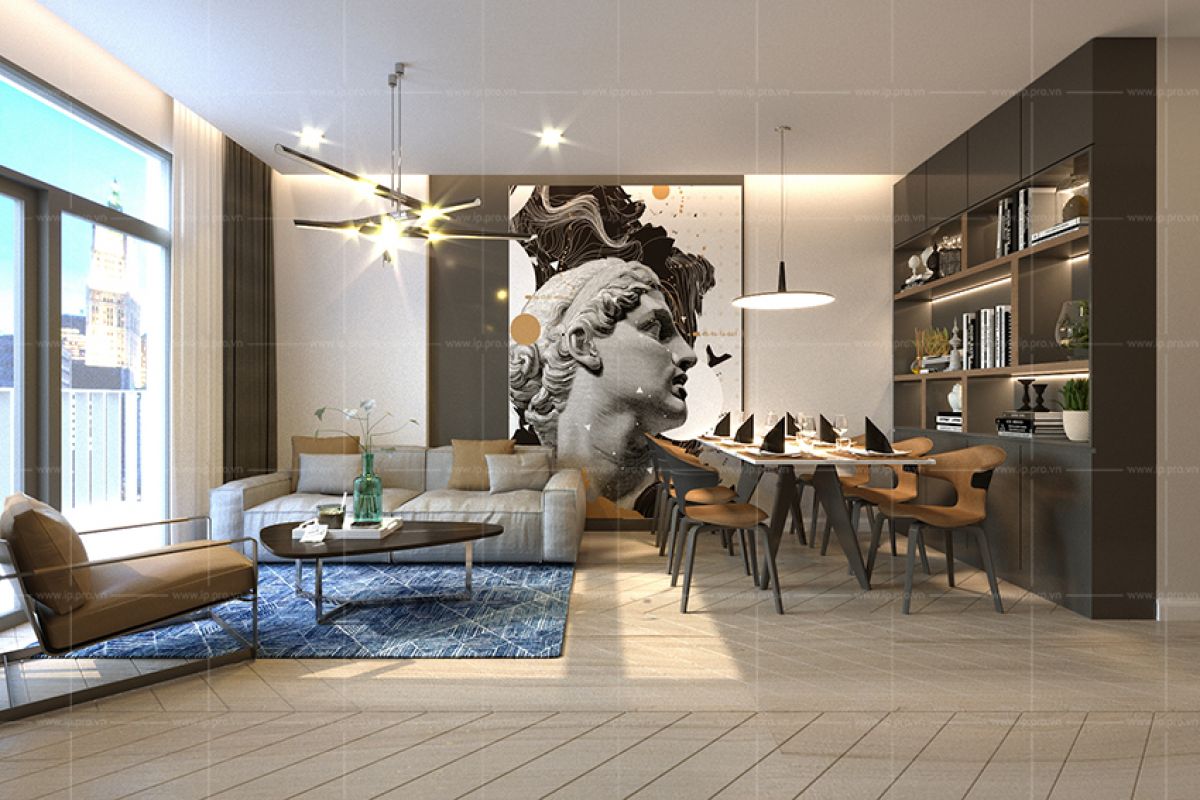 THIẾT KẾ THI C&Ocirc;NG NỘI THẤT CĂN HỘ SAIGON SOUTH RESIDENCES